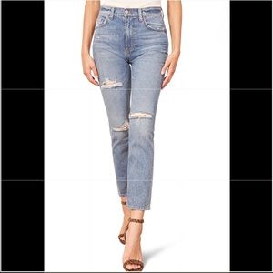 Reformation Julia High Waist Cigarette Jean - sz 25/26